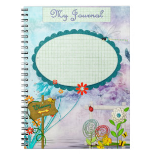 Clear Clue Whimsey Journal CUSTOM Notizblock