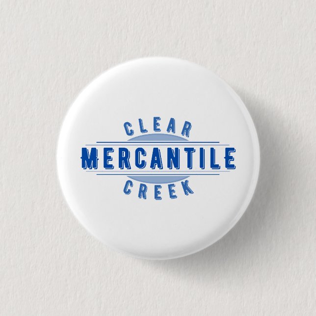 Clear Creek Mercantile Collectible Button (Vorderseite)