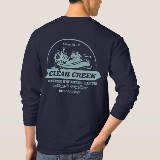 Clear Creek (Rafting2) T-Shirt (Rückseite)