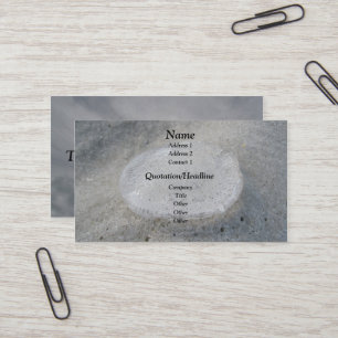 Clear Jellyfish Business Card Visitenkarte