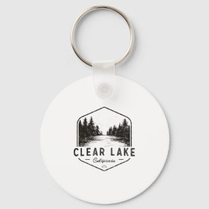 Clear Lake Kalifornien im Freien Vintage Schlüsselanhänger