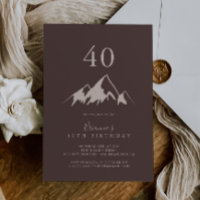 Clear Mountain Country 40. Geburtstag Party