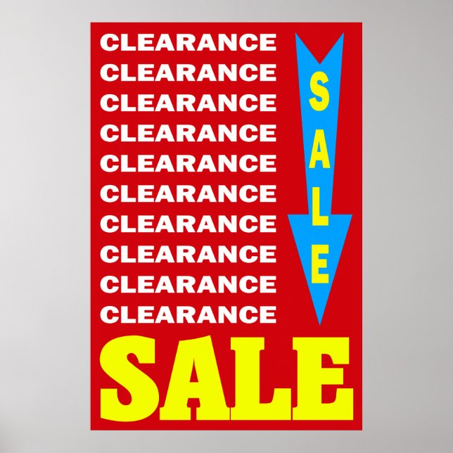 CLEARANCE SALE - EINZELPOSTER POSTER (Vorne)