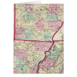 Clearfield, Cambria, Blair Landkreises