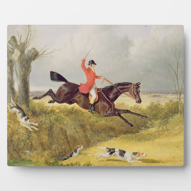 Clearing eines Ditch, 1839 (Öl auf Tafel) Fotoplatte (Vorderseite)