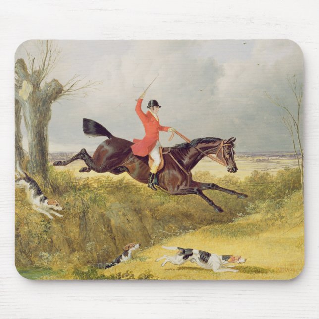 Clearing eines Ditch, 1839 (Öl auf Tafel) Mousepad (Vorne)