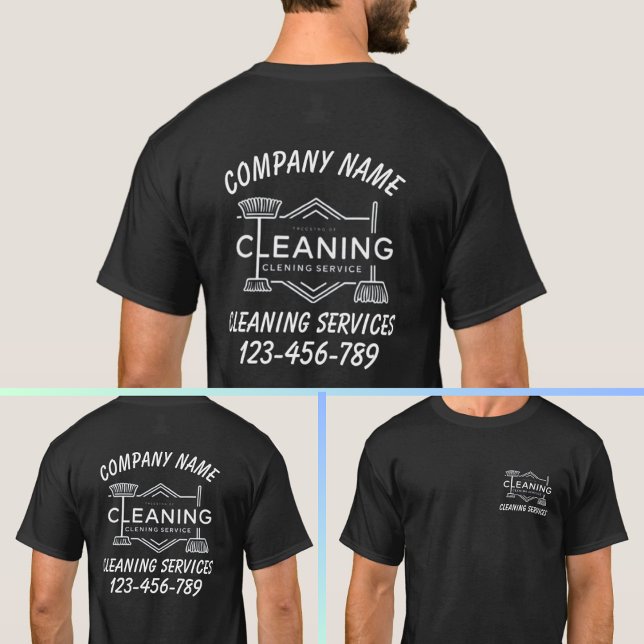 Clearing Services Business-Logo T-Shirt (Von Creator hochgeladen)