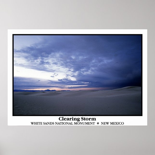 Clearing Storm Poster (Vorne)