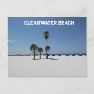 Clearwater Beach FL Postkarte