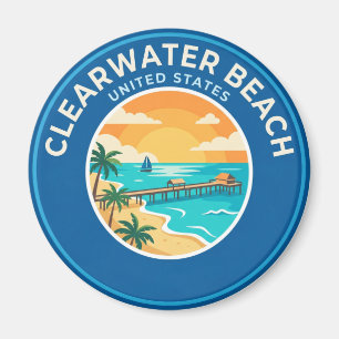 Clearwater Beach, Florida Florida Magnet