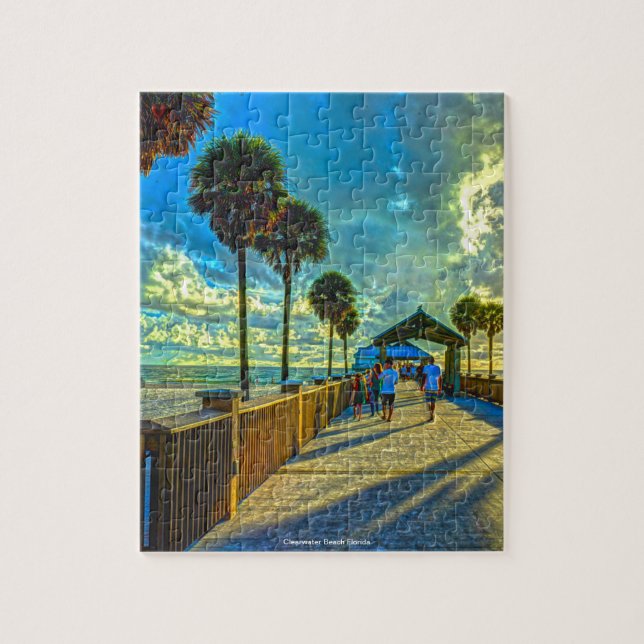 Clearwater Beach Florida Jigsaw Puzzle (Vertikal)