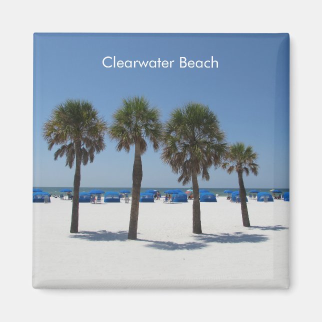 Clearwater Beach, Florida Magnet (Vorne)