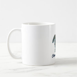 Clearwater Beach Florida Meeresschildkröte Vektor Kaffeetasse