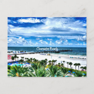 Clearwater Beach, Florida, Postkarte