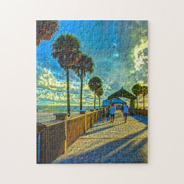 Clearwater Beach Florida. Puzzle (Vertikal)
