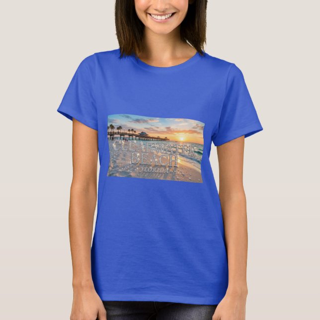 Clearwater Beach Florida T-Shirt (Vorderseite)
