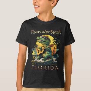 Clearwater Beach Florida Urlaub Niedlich Alligator T-Shirt