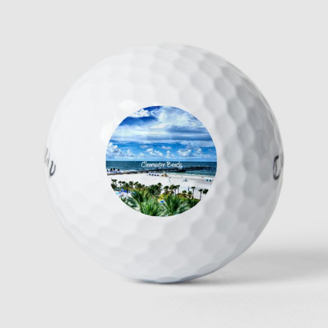 Clearwater Beach, Florida, Urlaubsziel, Golfball (Vorderseite)