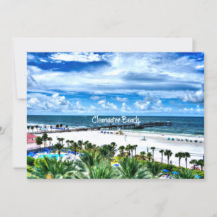 Clearwater Beach, Florida, Urlaubsziel Karte