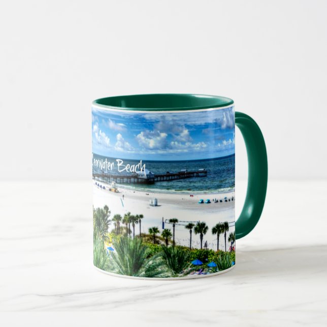 Clearwater Beach, Florida, Urlaubsziel Mu Tasse (VorderseiteRechts)