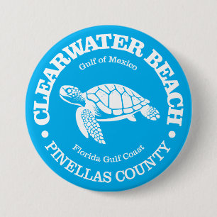 Clearwater Beach (Meeresschildkröte) Button