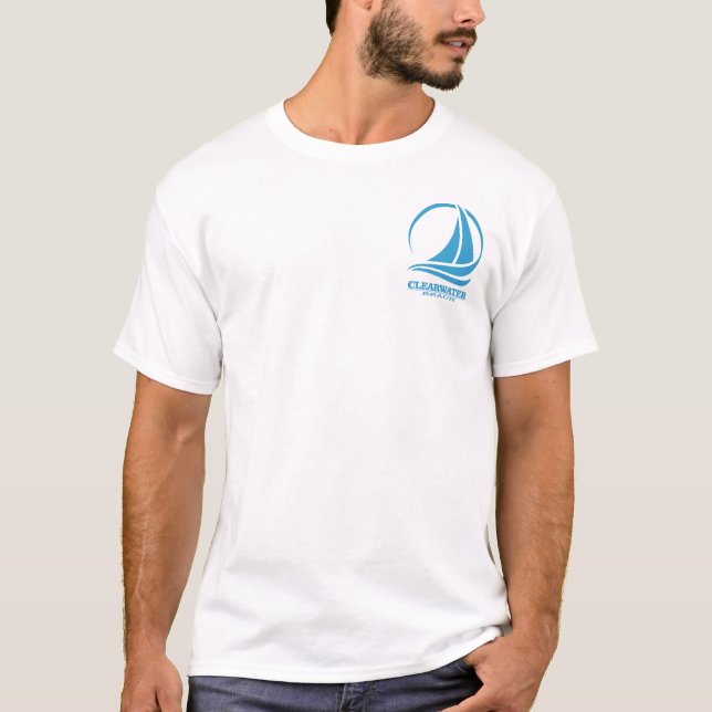 Clearwater Beach (Meeresschildkröte) T-Shirt (Vorderseite)