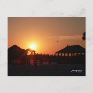 Clearwater Beach Pier Postcard Postkarte