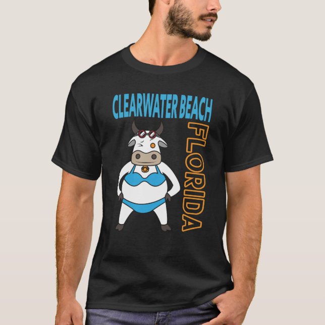 Clearwater Beach Vacation Family Trip T-Shirt (Vorderseite)