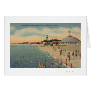 Clearwater, FL - Schwimmer u. Sunbathers auf