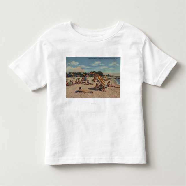 Clearwater, FL - Sunbathers auf Clearwater Strand Kleinkind T-shirt (Vorderseite)