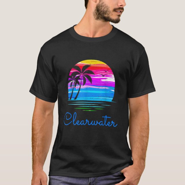 Clearwater Florida Familienurlaub - Matching Beach T-Shirt (Vorderseite)