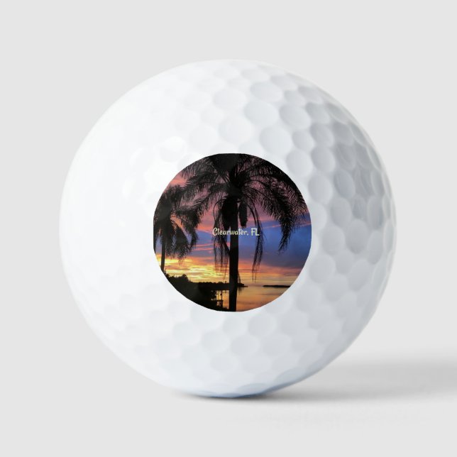 Clearwater, Florida landschaftliches Foto, Golfball (Vorderseite)