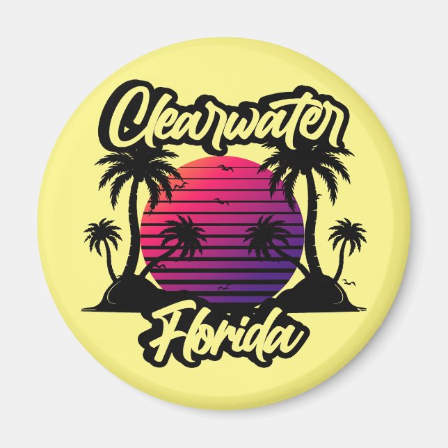 Clearwater Florida Magnet (Vorne)