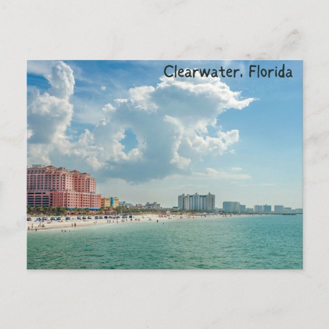 Clearwater Florida Postcard Souvenir Postkarte (Vorderseite)