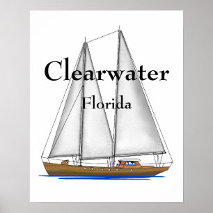 Clearwater Florida Poster