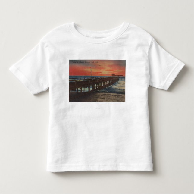 Clearwater, Florida - Sonnenuntergang-Ansicht der Kleinkind T-shirt (Vorderseite)