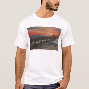 Clearwater, Florida - Sonnenuntergang-Ansicht der T-Shirt