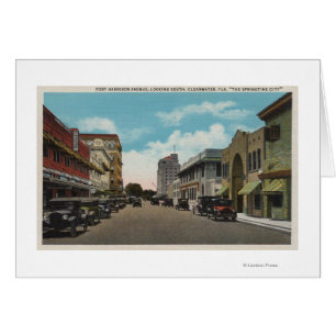 Clearwater, Florida - Südansicht von ft. Harrison