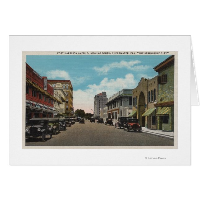 Clearwater, Florida - Südlage von Ft. Harrison (Vorderseite (Horizontal))