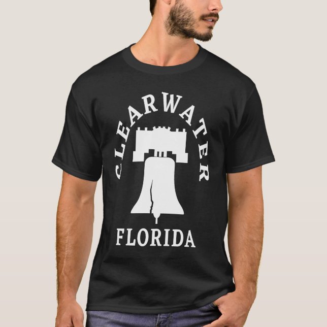 Clearwater Florida Urlaub Philadelphia Liberty B T-Shirt (Vorderseite)