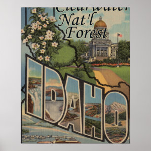 Clearwater Nat'l Forest, Idaho Poster