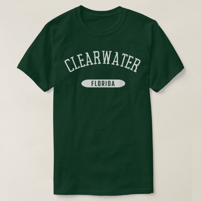 Clearwater Shirt Classic Style Clearwater Florida  (Design vorne)
