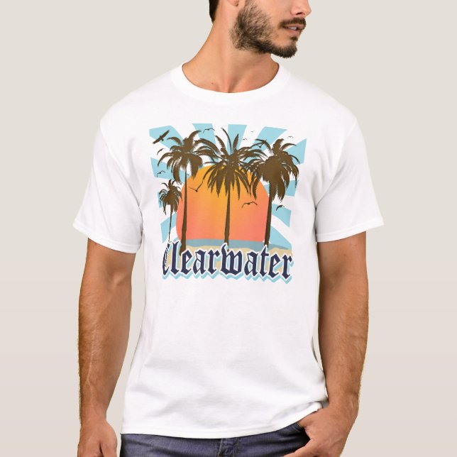 Clearwater Strand Florida FLA T-Shirt (Vorderseite)