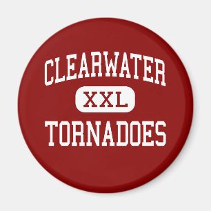 Clearwater - Tornados - hoch - Clearwater Florida Magnet