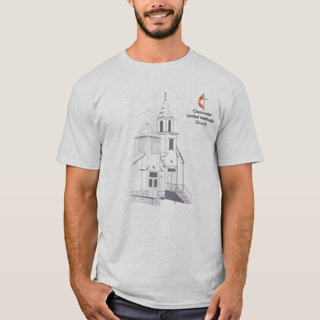 Clearwater vereinigtes Methodistenkirchen-T-Shirt T-Shirt (Vorderseite)