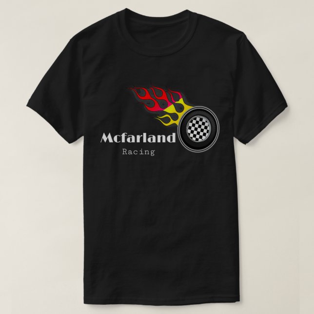 Cleetus Mcfarland Racing (1) T-Shirt (Design vorne)