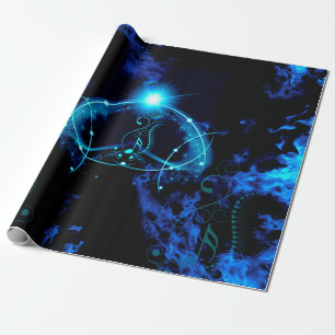 Clef mit fantastischen Lichteffekten Geschenkpapier