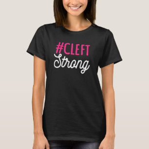 Cleft Lip Gaumen Starke Bewusstseinswoche Orofacia T-Shirt