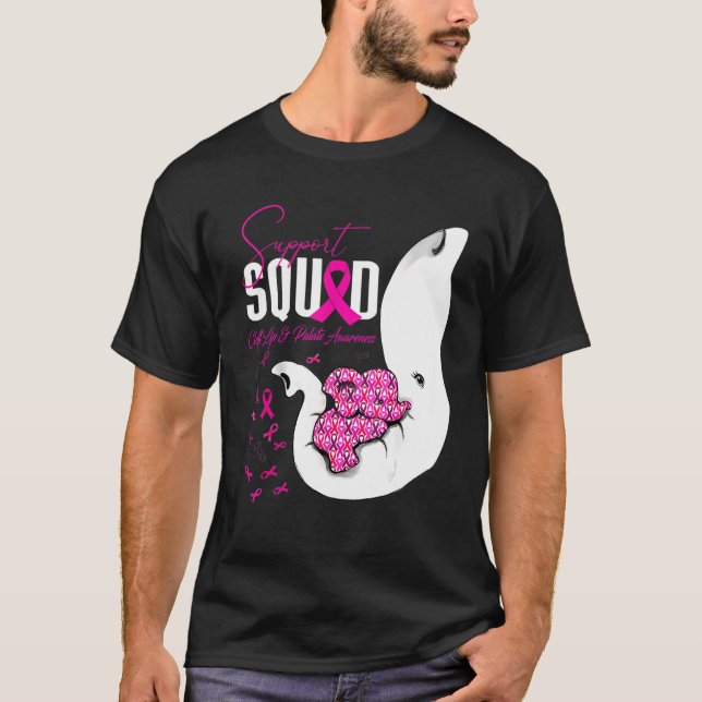 Cleft Lip & Palate Sensibilisierungsunterstützung  T-Shirt (Vorderseite)