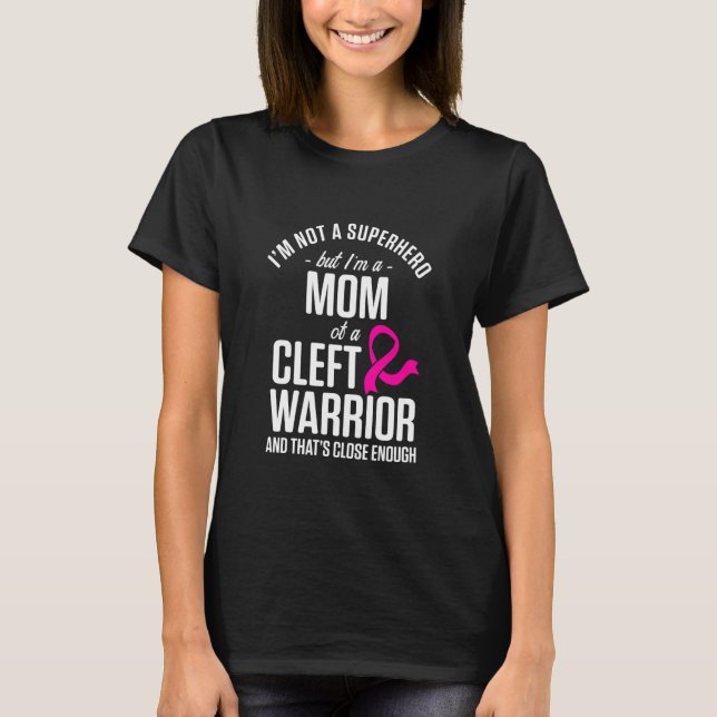 Cleft Palate Lip Mama Hero Cleft T-Shirt (Vorderseite)